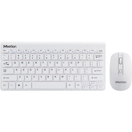 Meetion MT-MINI4000 Ασύρματο Σετ Πληκτρολόγιο & Ποντίκι White US