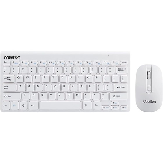 Meetion MT-MINI4000 Ασύρματο Σετ Πληκτρολόγιο & Ποντίκι White US image 0