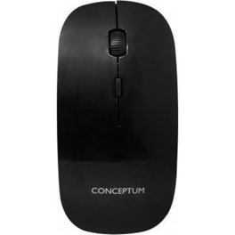 Conceptum WM504 Ασύρματο Ποντίκι Μαύρο