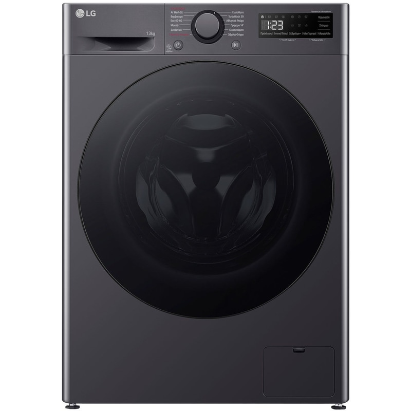 Πλυντήριο Ρούχων LG F4R5013TSMB 13 kg 1.400 Στροφές – Μαύρο