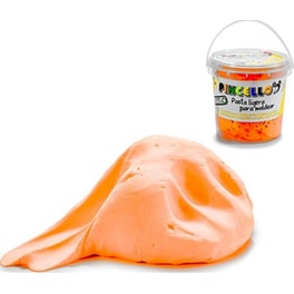 Σχολική Πλαστελίνη Pincello μη Τοξική 300gr Fluo Πορτοκαλί