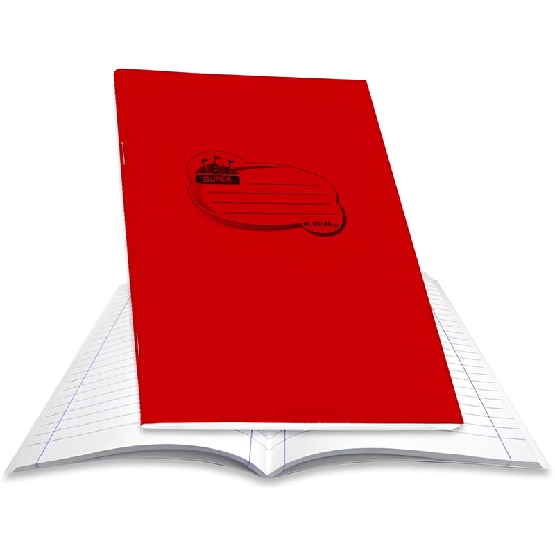 Τετράδιο Καρφίτσα SKAG Β5 Κόκκινο 50 Φύλλων (1 Τεμάχιο)