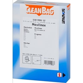 Σακούλα CLEAN BAG 2682048118 για Σκούπα Moulinex Wet & Dry