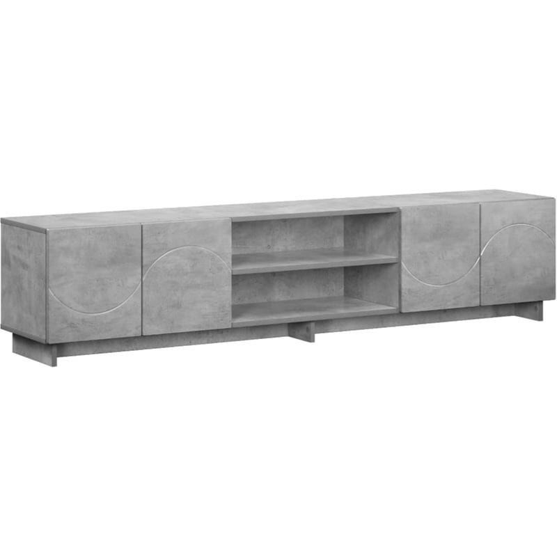 Βάση Τηλεόρασης VidaXL 179.5x34.5x40 cm - Γκρι Σκυροδέματος
