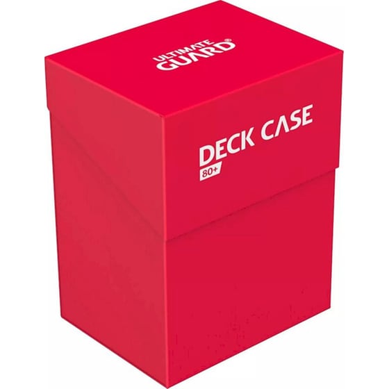 Ultimate Guard Deck Case 80+ Standard Size Red image 0