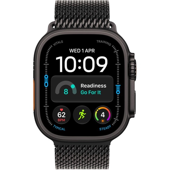 Apple Watch Ultra 4 GPS + Cellular 49mm Natural Titanium Case with Natural Titanium Milanese Loop - L image 2