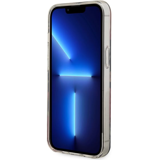 Θήκη Apple iPhone 14 Plus - Guess Flower Collection Magsafe Hard Case - Χακί image 3