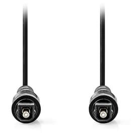 Καλώδιο Ήχου Nedis CAGL25000BK10 TOSLINK male σε TOSLINK male - 1m - Μαύρο