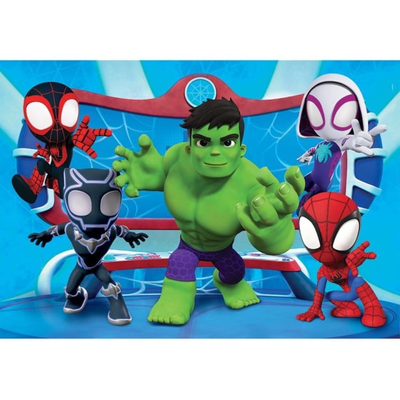 Παιδικό Παζλ Clementoni Super Color Marvel Spidey Και Οι Απίθανοι Φίλοι Του (60 Κομμάτια) image 2