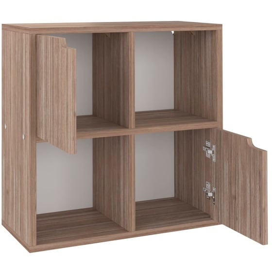 Βιβλιοθήκη VidaXL από Μοριοσανίδα  60x27.5x59.5 cm -  Δρυς image 3