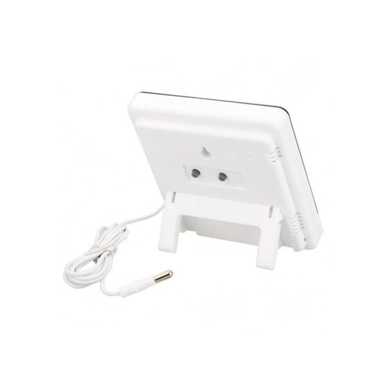 Θερμόμετρο/Υγρασιόμετρο, Με Ρολόι Oem Htc-2 0175-64238 image 2