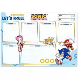 Εβδομαδιαίο Πλάνο Μπλοκ A4 Sonic the Hedgehog 21x29cm