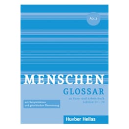 Menschen A2.2- Glossar