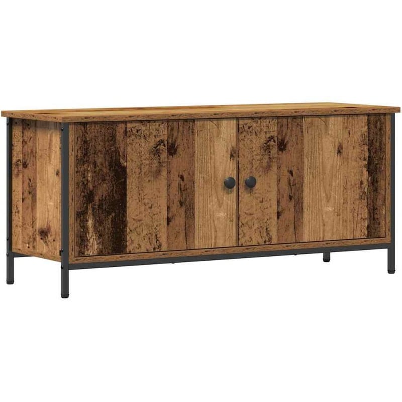 Έπιπλο Τηλεόρασης VidaXL 100 x 35 x 45 cm - Παλαιωμένο Ξύλο
