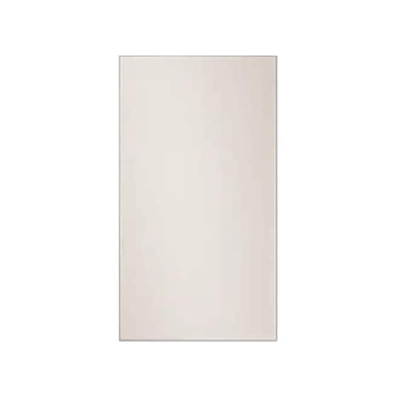 SAMSUNG BESPOKE RA-B23EUU39GG Satin Beige Glass Πάνελ Ψυγειοκαταψύκτη Άνω Πόρτας για 185 cm image 0