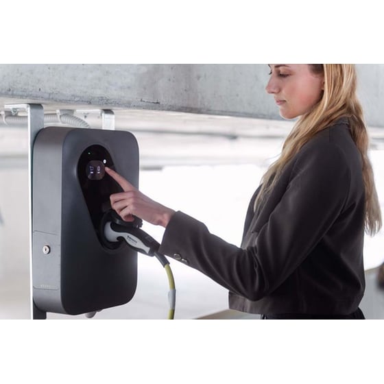 Επιτοίχιος Φορτιστής Αυτοκινήτου Etrel Inch Pro 22 kW - Γκρι image 10