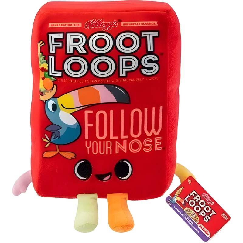 Funko Kelloggs – Λούτρινο – Fruit Loop Cereal Box