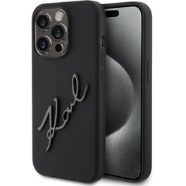 Θήκη Apple iphone 15 Pro - Karl Lagerfeld Karl Script Logo - Μαύρο