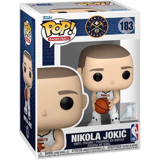 Funko Pop! Basketball - NBA - Denver Nuggers - Nikola Jokic #183 image 1