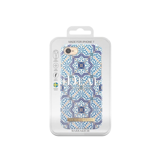 Θήκη iPhone 8/7 - iDeal Of Sweden Back Cover -  Marrakech Μπλε image 2