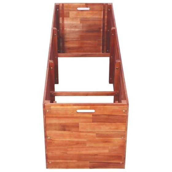 Vidaxl Ζαρντινιέρα Κήπου 150 X 50 X 50 Εκ. Από Ξύλο Ακακίας image 3