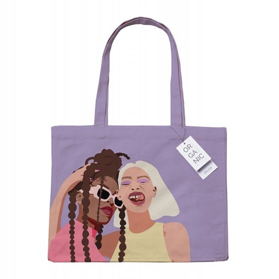 Τσάντα Ώμου Chic Mic Βαμβακερή Homegirl image 0