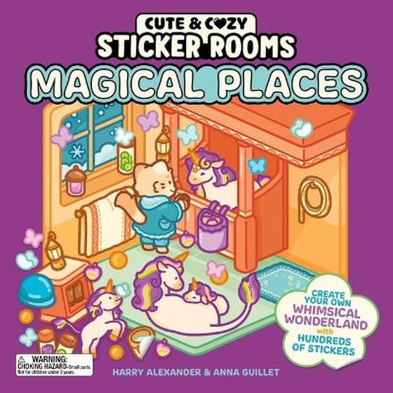 Cute & Cozy Sticker Rooms: Magical Places image 0