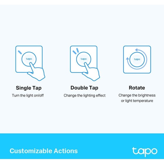 Tapo S200D Smart Remote Dimmer Switch 5-Port image 3