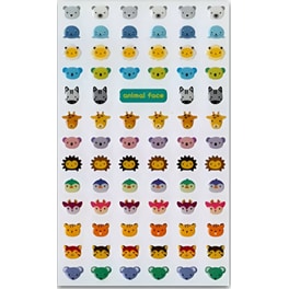Αυτοκόλλητα Funny Stickers Animal Face