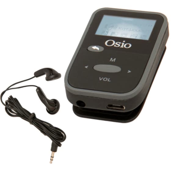 MP3 Player Osio SRM-7880 - 8GB Γκρι/Μαύρο image 0