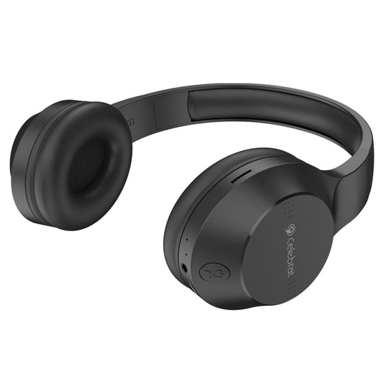 Celebrat Headphones A27, Wireless Και Wired, Bluetooth 5.3, Φ40mm, Μαύρα image 1