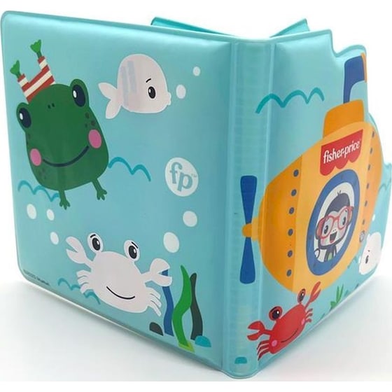 Fisher-Price Βιβλιαράκι Μπάνιου με Κηρομπογιές Colour Change Bath Book image 2