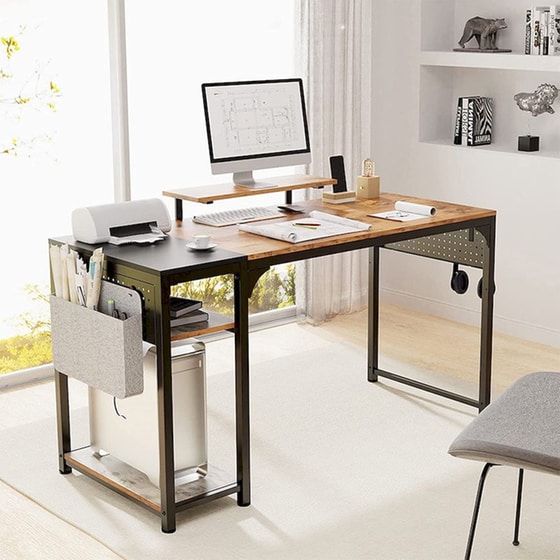 Γραφείο Υπολογιστή Eureka Ergonomic ZX-SS140B-RBB 140x60x76.2cm image 2