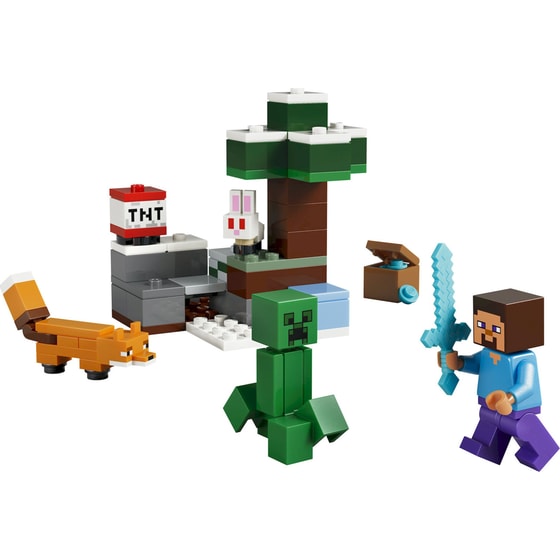 LEGO® Minecraft® Περιπέτεια του Στιβ στην Τάιγκα (21583) image 3