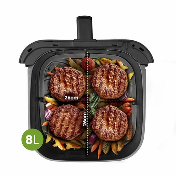 IZZY IZ-8238 με Wi-Fi 1800 W 8 L Inox Φριτέζα Αέρος image 10