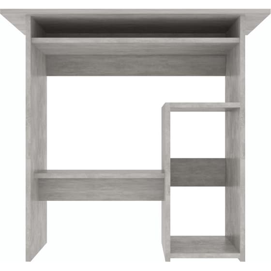 Γραφείο Υπολογιστή VidaxXL από Μοριοσανίδα  80x45x74 cm - Γκρι image 4