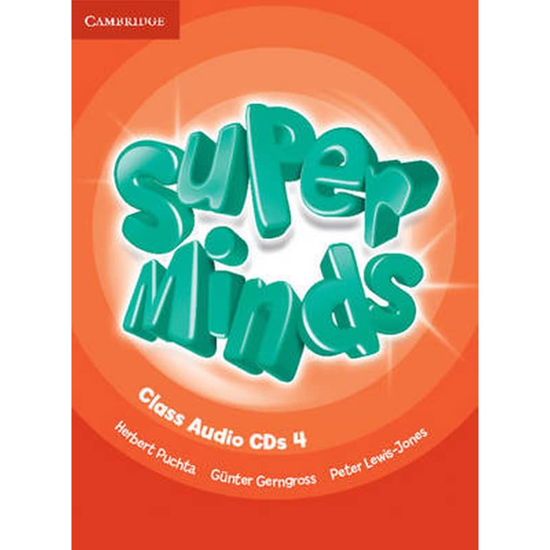 Super Minds Level 4 Class Audio CDs (4)