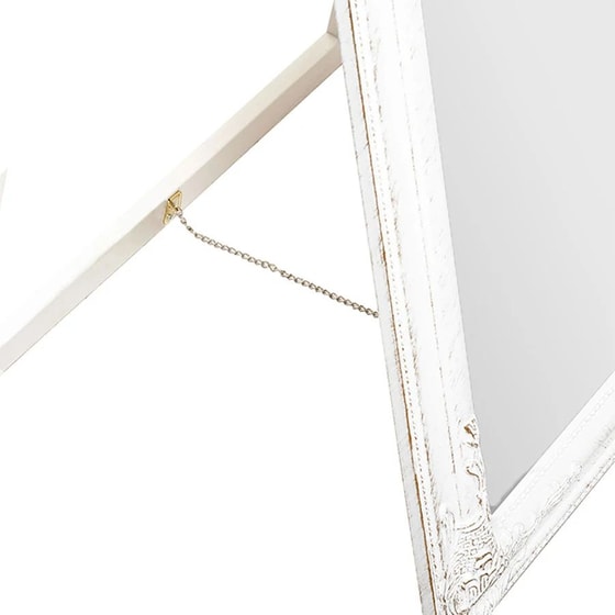 Καθρέπτης Δαπέδου Spitishop A-s Stand 182062 Ξύλινο 62x2.8x172cm - Λευκό image 3