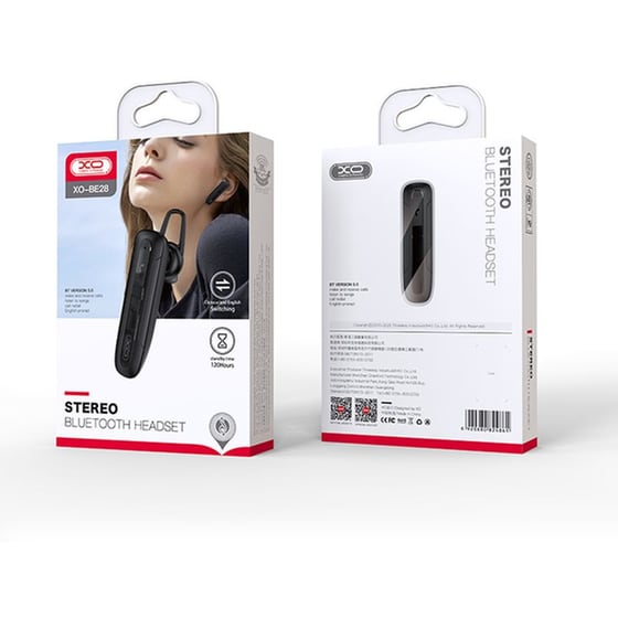 Ακουστικά Bluetooth XO BE28 - Black image 2