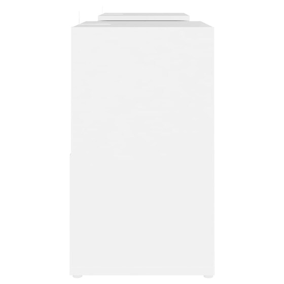 Έπιπλο Τηλεόρασης VidaXL από Μοριοσανίδα 104x30x52cm - Λευκό image 4