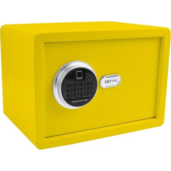 Χρηματοκιβώτιο Olympia GOSafe 2.0 120FP GRE 16L με Δαχτυλικό Αποτύπωμα 25x35x25 cm - Κίτρινο image 0