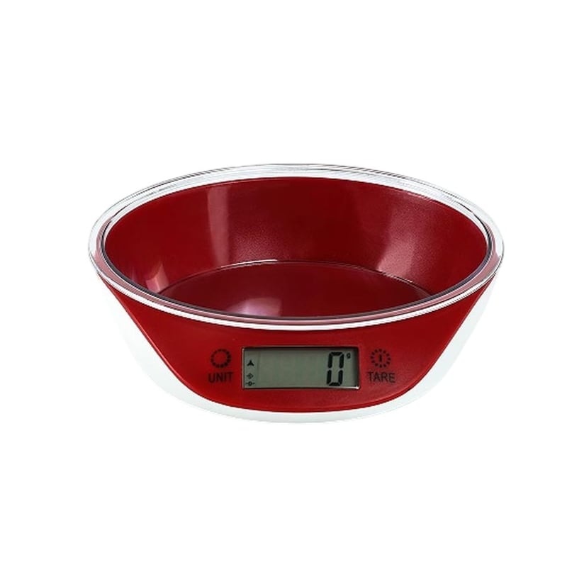 ARIA TRADE 1g/5kg Κόκκινη Ψηφιακή Ζυγαριά Κουζίνας