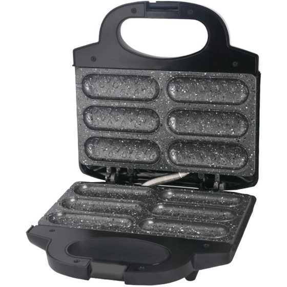 Συσκευή Hot Dog LEXICAL LHT-2330 750W Μαύρο-Ασημί image 2