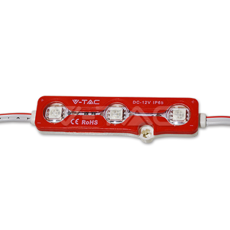 E-DAMIANAKIS Led Module 3smd Chips5050 1.2watt Κόκκινο Για Επιγραφές Ip67 Vt-50503 V-tac