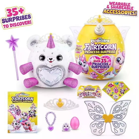 Λούτρινο Gama Brands Αυγό Rainbocorns Princess Fairycorn Series 6 (6 Σχέδια) image 5