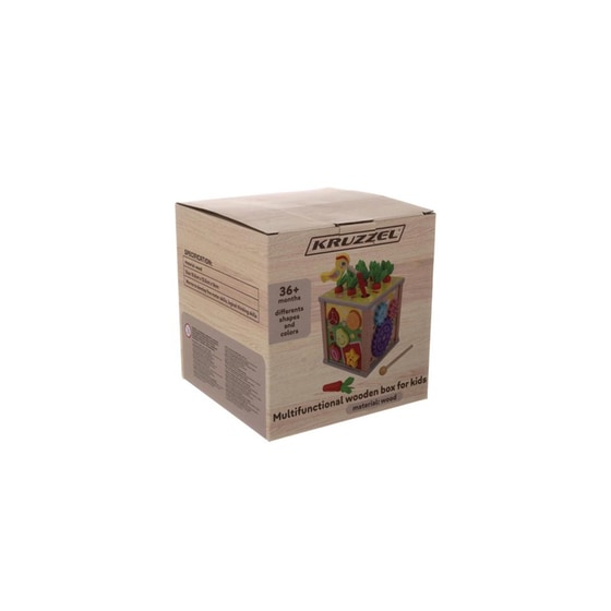 Kruzzel Εκπαιδευτικό Παιχνίδι Κύβος 5 Σε 1 image 7