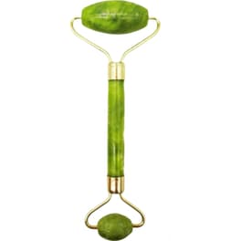 Ρολό Για Μασάζ Προσώπου Από Νεφρίτη Jade Facial Derma Roller, 13x4.5 Cm