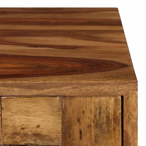 Τραπεζάκι Σαλονιού VidaXL από Μασίφ Ξύλο Sheesham 110x50x37cm - Μελί image 5