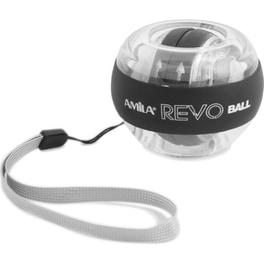 Μπάλα Γυμναστικής Amila Revo Ball Κατάλληλη για Ενδυνάμωση Πήχεων - Ασημί
