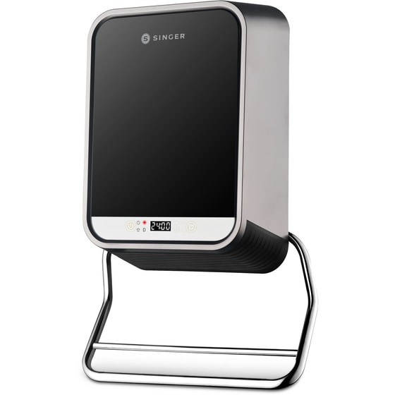 SINGER FHT 6340 DGT Αερόθερμο Μπάνιου Με Τηλεχειριστήριο Μαύρο image 0